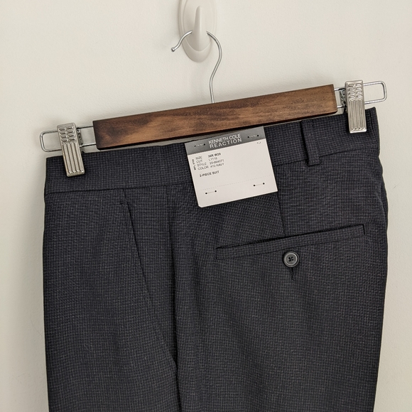 KENNETH COLE REACTION Slim Fit Trousers, 29W - Picture 2 of 6